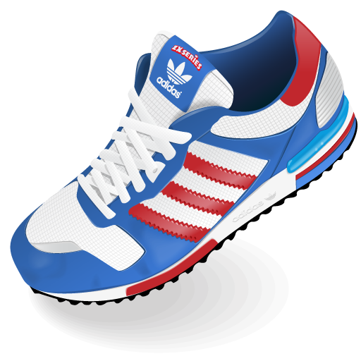 Adidas Shoe Vector Icons free download in SVG PNG Format